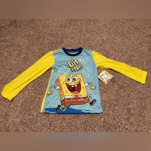 SpongeBob Long Sleeve pajama Shirt